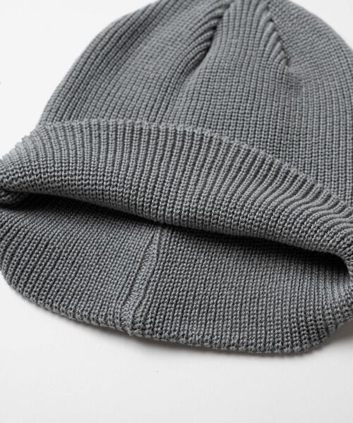 WEGO（ウィゴー）の「WEGO/シングルリブニットワッチ（ニットキャップ/ビーニー・レディース・ホワイト/グレー/ブラック・FREE）」の10枚目の写真