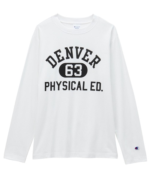Champion(チャンピオン)の「【新色追加】【Champion】ロゴロンT(Tシャツ/カットソー・レディース・ブラック/オフホワイト/ホワイト系その他/ブラック系その他/ホワイト系その他2・MEDIUM/LARGE/X-LARGE)」の11枚目の写真