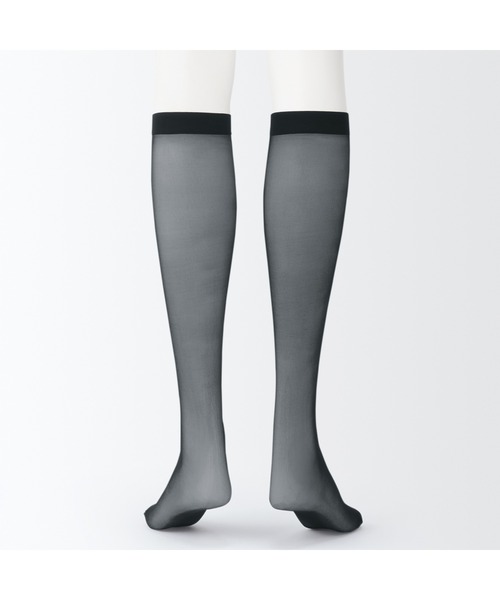 サポートタイプ・20デニール 3足組・ひざ下丈ストッキング（タイツ