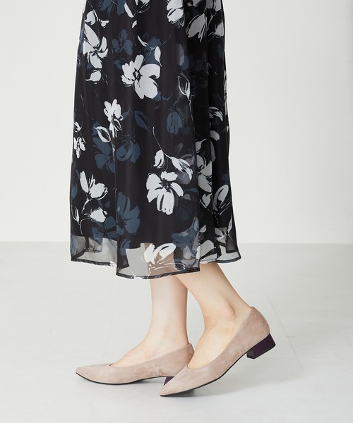 WA ORiental TRaffic（ダブルエーオリエンタルトラフィック）の「バイカラーポインテッドトゥパンプス 32307（パンプス・レディース・ブラック/ブルー/グリーン/ベージュ・34/35/36/37/38/39/40/41/42/33/43）」の21枚目の写真