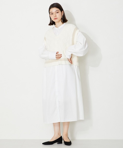 WA ORiental TRaffic（ダブルエーオリエンタルトラフィック）の「バイカラーポインテッドトゥパンプス 32307（パンプス・レディース・ブラック/ブルー/グリーン/ベージュ・34/35/36/37/38/39/40/41/42/33/43）」の9枚目の写真