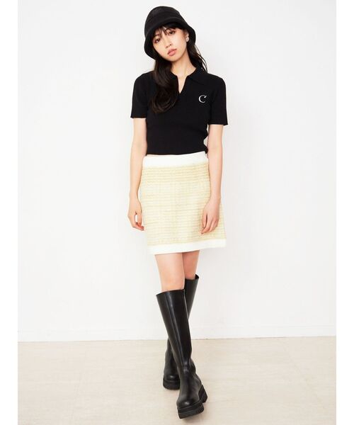 CALNAMUR（カルナムール）の「トラックソールロングブーツ（ブーツ・レディース・ブラック・LARGE/SMALL/MEDIUM）」の11枚目の写真