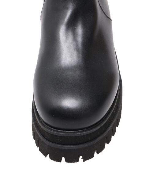 CALNAMUR（カルナムール）の「トラックソールロングブーツ（ブーツ・レディース・ブラック・LARGE/SMALL/MEDIUM）」の22枚目の写真