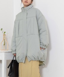 中綿ミドル丈ボリュームブルゾン