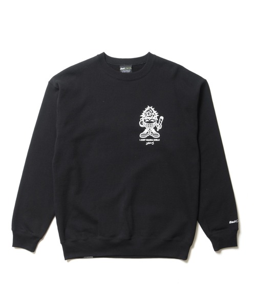 Back Channel(バックチャンネル)の「Prillmal CREWNECK(スウェット・メンズ・ブラック/サンドベージュ/ネイビー・MEDIUM/LARGE/X-LARGE/XX-LARGE)」の2枚目の写真