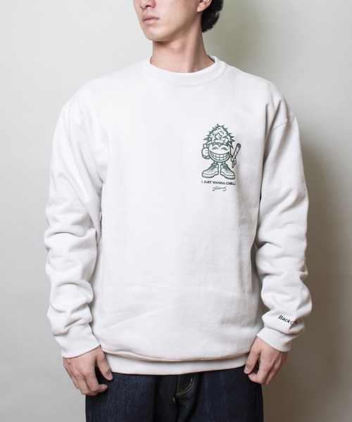 Back Channel(バックチャンネル)の「Prillmal CREWNECK(スウェット・メンズ・ブラック/サンドベージュ/ネイビー・MEDIUM/LARGE/X-LARGE/XX-LARGE)」の16枚目の写真