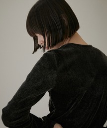 SALON adam et rope' | シアーベロアタッチクルーネックプルオーバー(Tシャツ/カットソー)