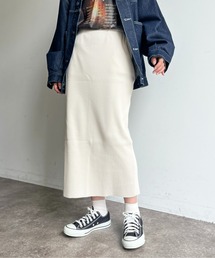 CPCM | リブナロースカート(スカート)