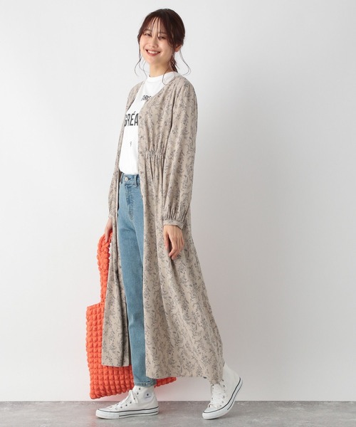 セール】さらさらリラックススタイルアップワンピース長袖/961132