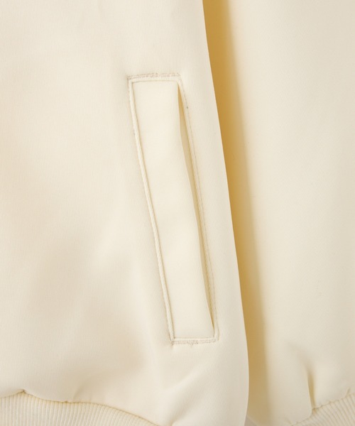 CIAOPANIC TYPY（チャオパニックティピー）の「【KIDS】【WEB限定】ダンボールニットライントラックジャケット（ブルゾン・キッズ・ブラック/アイボリー/ブラウン・S/M/L/XL/XXL）」の12枚目の写真