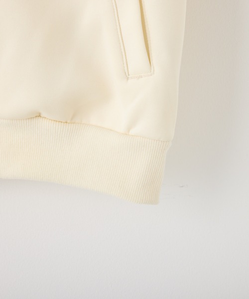 CIAOPANIC TYPY（チャオパニックティピー）の「【KIDS】【WEB限定】ダンボールニットライントラックジャケット（ブルゾン・キッズ・ブラック/アイボリー/ブラウン・S/M/L/XL/XXL）」の10枚目の写真