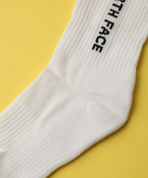 THE NORTH FACE（ザノースフェイス）の「【THE NORTH FACE/ザノースフェイス】LOGO SOCKS/ロゴ ミッドソックス（ソックス/靴下・メンズ・ブラック/ホワイト/グリーン・M/L）」の11枚目の写真