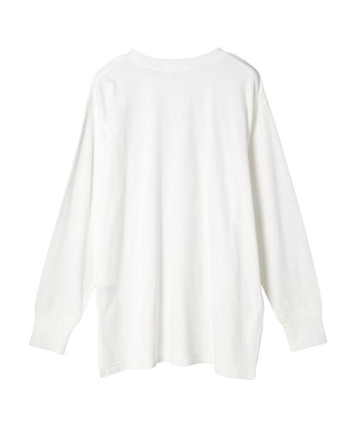 Green　Parks（グリーンパークス）の「裾スリットホワイトインナー（Tシャツ/カットソー・レディース・オフホワイト・FREE）」の13枚目の写真