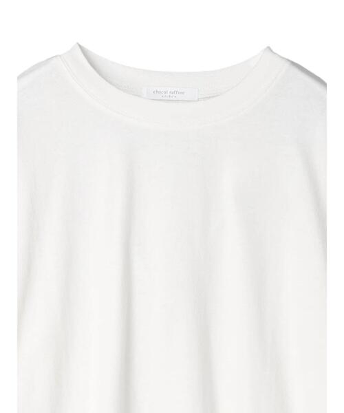 Green　Parks（グリーンパークス）の「裾スリットホワイトインナー（Tシャツ/カットソー・レディース・オフホワイト・FREE）」の14枚目の写真