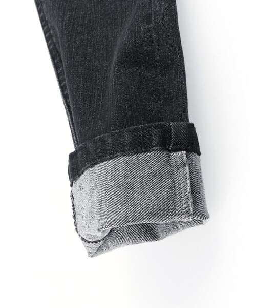 BRANSHES（ブランシェス）の「【フィットストレート】プレミアムストレッチデニムパンツ（デニムパンツ・キッズ・ネイビー/サックスブルー/ブルー/ブラック・150/120/160/90/140/110/100/130）」の19枚目の写真