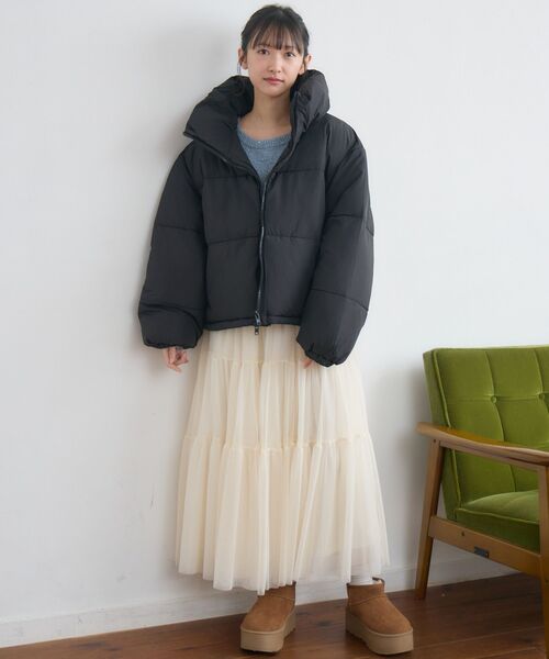 RETRO GIRL（レトロガール）の「中綿BZ（その他アウター・レディース・ナチュラル/ブラック・FREE）」の18枚目の写真