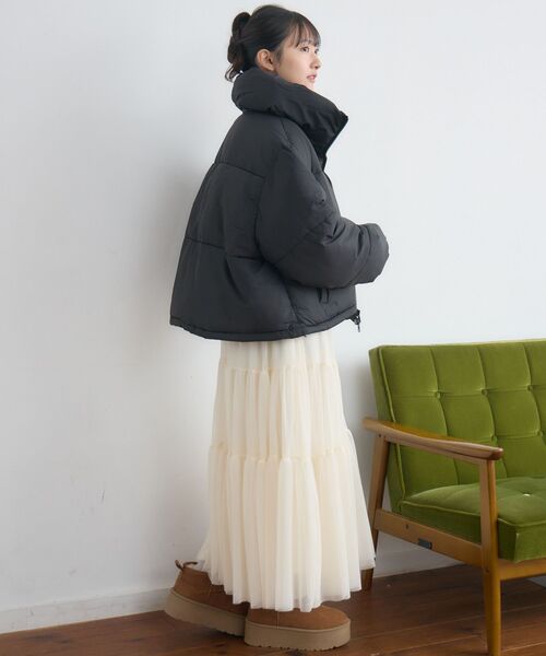 RETRO GIRL（レトロガール）の「中綿BZ（その他アウター・レディース・ナチュラル/ブラック・FREE）」の17枚目の写真