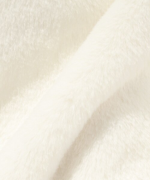 SHOO・LA・RUE(シューラルー)の「◆【110-140cm】フェイクファー耳つきパーカ(ブルゾン・キッズ・チャコールグレー/アイボリー・11/12/13/14)」の11枚目の写真