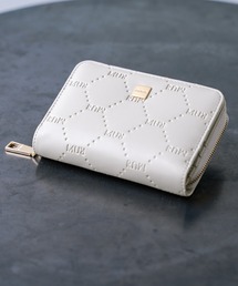 MURUA(ムルーア)ラウンドファスナー二つ折り財布 MR-W1213 MURエンボス