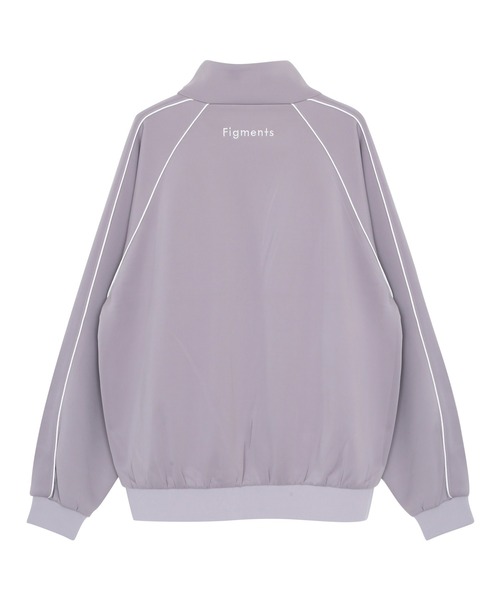 Figments(フィグメンツ)の「パイピングジャージジャケット(ジャージ・レディース・グレー/ブラック・LARGE/MEDIUM)」の15枚目の写真