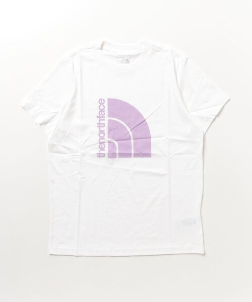 THE NORTH FACE(ザノースフェイス)の「【THE NORTH FACE】ノースフェイス W S/S JUMBO HALF DOME TEE ロゴTシャツ NF0A81VB(Tシャツ/カットソー・レディース・ホワイト/フューシャピンク/サックスブルー/スモークピンク/ライム/グレー・XS/S/M/L)」の8枚目の写真