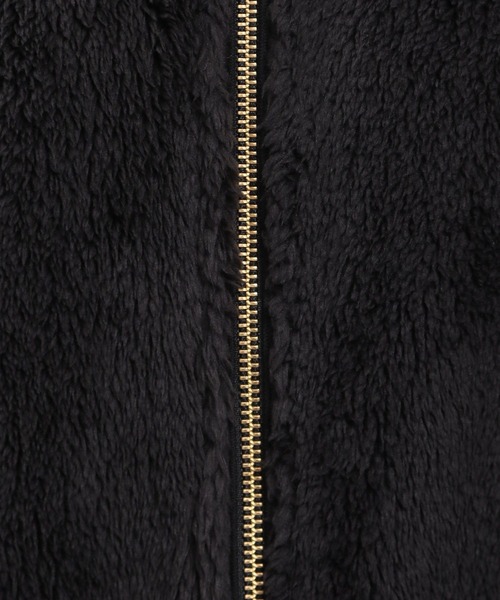 GLOBAL WORK Smile Seed Store(グローバルワーク スマイルシードストア)の「ファーボアコート/968944(その他アウター・レディース・ブラック/チャコール/ベージュ・X-LARGE/LARGE/MEDIUM/SMALL)」の7枚目の写真