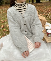 Ambre Neige | 2wayプードルニットカーディガン/【WEB/EC限定商品】(カーディガン/ボレロ)