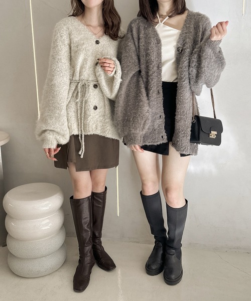 Ambre Neige（アンブルネージュ）の「2wayプードルニット