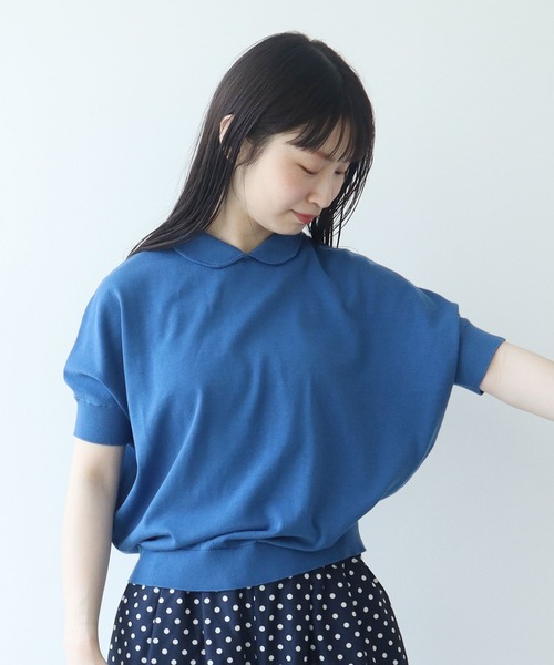 bulle de savon（ビュルデサボン）の「COOL POTTER 丸衿プル