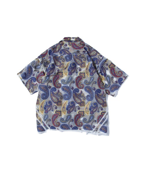 F/CE. （エフシーイー）の「F/CE. PAISLEY JACQUARD SHEER SHIRT / エフシーイー ペイズリー ジャカード シアー シャツ（シャツ/ブラウス・メンズ・ブルー・MEDIUM/SMALL/LARGE）」の11枚目の写真