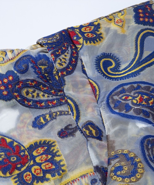 F/CE. （エフシーイー）の「F/CE. PAISLEY JACQUARD SHEER SHIRT / エフシーイー ペイズリー ジャカード シアー シャツ（シャツ/ブラウス・メンズ・ブルー・MEDIUM/SMALL/LARGE）」の12枚目の写真