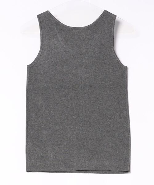 emmi（エミ）の「【emmi atelier】ニットタンクトップ（タンクトップ・レディース・ピンク/ホワイト/グレー・FREE）」の10枚目の写真