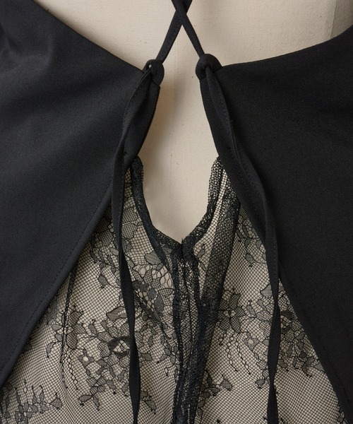 BEARDSLEY（ビアズリー）の「レースレイヤードキャミソール（キャミソール・レディース・ブラック・FREE）」の17枚目の写真