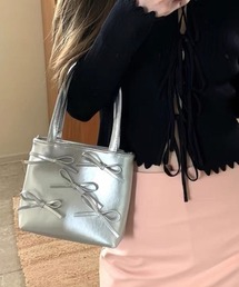 LAC-VERT | 2WAY ミニリボンチェーン×ショルダーハンドバッグ(ハンドバッグ)