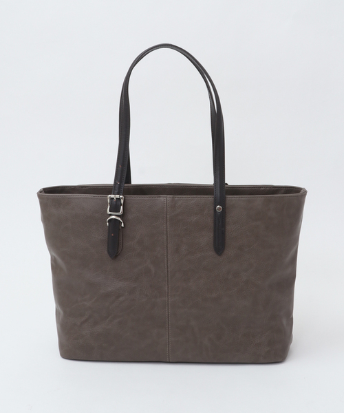 MEN'S MELROSE（メンズメルローズ）の「【PRO-SPERITY/プロスペリティ】トートバッグ（トートバッグ・メンズ・モカ/キャメル/ブラック・9）」の5枚目の写真