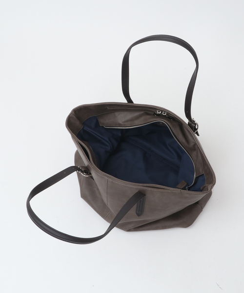MEN'S MELROSE（メンズメルローズ）の「【PRO-SPERITY/プロスペリティ】トートバッグ（トートバッグ・メンズ・モカ/キャメル/ブラック・9）」の10枚目の写真