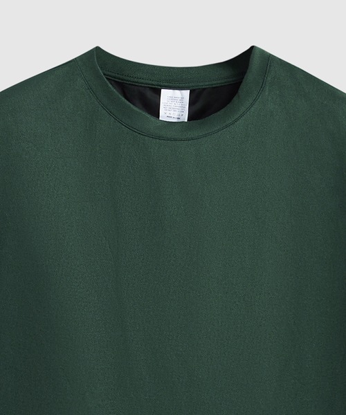 Ressaca（レサーカ）の「オーバーサイズ フェイクスエード無地Tシャツ（Tシャツ/カットソー・メンズ・グレー/ネイビー/グリーン・XL/L/M）」の17枚目の写真