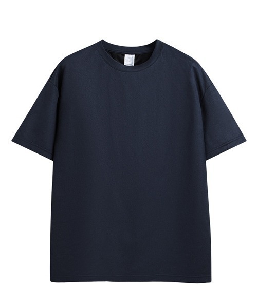 Ressaca（レサーカ）の「オーバーサイズ フェイクスエード無地Tシャツ（Tシャツ/カットソー・メンズ・グレー/ネイビー/グリーン・XL/L/M）」の14枚目の写真
