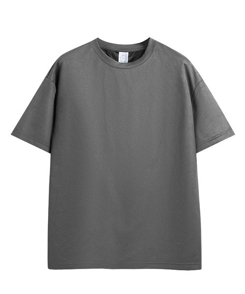 Ressaca（レサーカ）の「オーバーサイズ フェイクスエード無地Tシャツ（Tシャツ/カットソー・メンズ・グレー/ネイビー/グリーン・XL/L/M）」の18枚目の写真