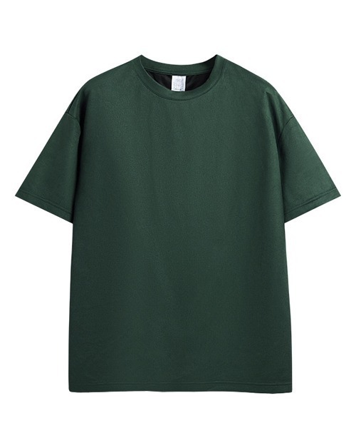 Ressaca（レサーカ）の「オーバーサイズ フェイクスエード無地Tシャツ（Tシャツ/カットソー・メンズ・グレー/ネイビー/グリーン・XL/L/M）」の19枚目の写真