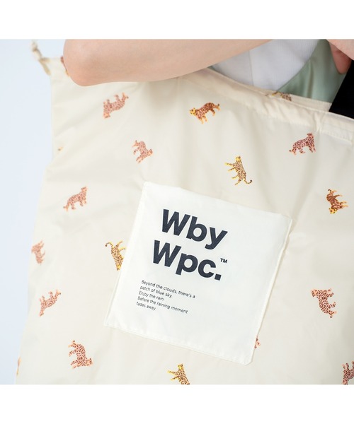 Wpc.（ダブリュピーシー）の「レイントートバッグ（トートバッグ・メンズ・チェック/ブルー系その他/ネイビー/パープル/ベージュ/レオパード/ブルー系その他2・FREE）」の8枚目の写真