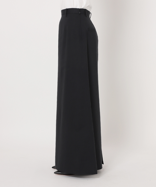 Noble（ノーブル）の「コットンリネンAラインマキシスカート（スカート・レディース・ブラック/ベージュ・36/38/40）」の15枚目の写真