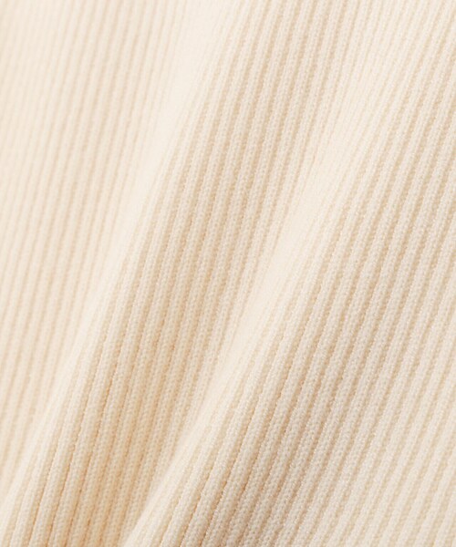 FREE'S MART（フリーズマート）の「◆［洗える］マシンウォッシャブルボトルネックリブニット（ニット/セーター・レディース・ブラック/ホワイト/ホワイト系その他/オレンジ・FREE）」の19枚目の写真