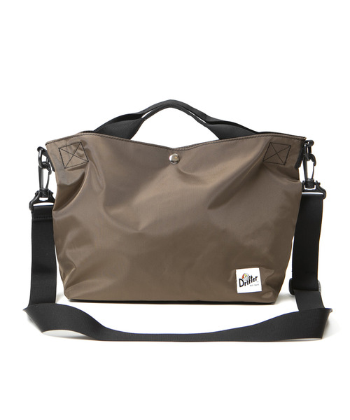 Drifter（ドリフター）の「CARRY ALL BAG／キャリーオールバッグ（ショルダーバッグ・レディース・ホワイト×ブラック/ブラック×ブラック/スカイブルー系/レオパード/ブラック系その他/ゼブラ/ブラウン/グリーン系カモフラージュ/ドット・FREE）」の13枚目の写真