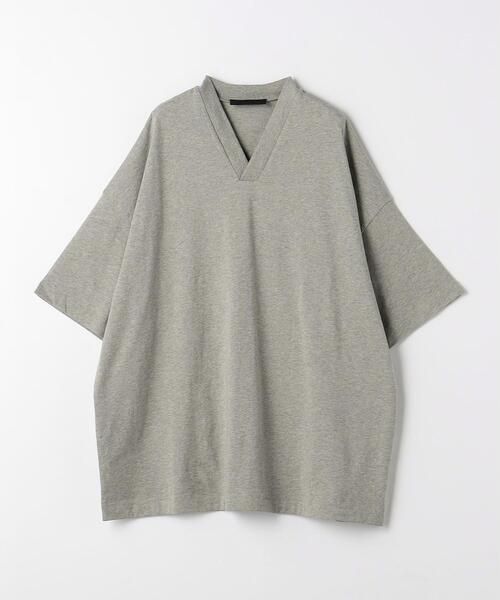 FOG ESSENTIALS（エフオージーエッセンシャルズ）の「＜FEAR OF GOD ESSENTIALS＞ Vネック Tシャツ 1（Tシャツ/カットソー・メンズ・ダークグレー/イエロー/ケリー/ブラック・XS/S/M/L）」の6枚目の写真