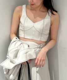 JILL by JILL STUART（ジルバイジルスチュアート）の「◇デニムライクビスチェ（ベスト）」