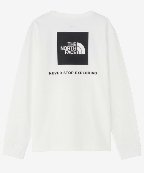THE NORTH FACE/ザ・ノース・フェイス L/S BACK SQUARE LOGO TEE ロンT ロゴ NTW32442（Tシャツ/カットソー）｜THE NORTH FACE（ザノースフェイス）