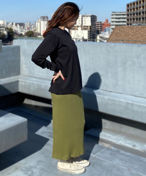 THE NORTH FACE/ザ・ノース・フェイス L/S BACK SQUARE LOGO TEE ロンT ロゴ NTW32442（Tシャツ/カットソー）｜THE NORTH FACE（ザノースフェイス）