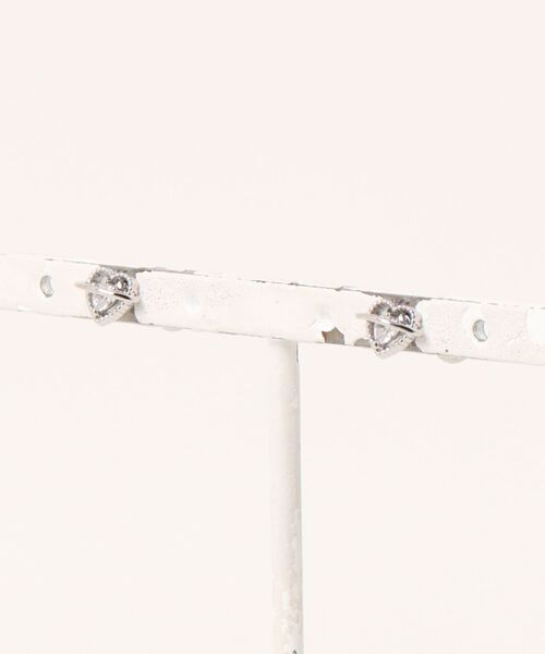 LINFA　（リンファ）の「サージカルステンレス　2種ハートモチーフピアス（ピアス（両耳用）・レディース・ゴールド系1/シルバー系2/その他2/ゴールド系2/シルバー系1/その他1・FREE）」の2枚目の写真