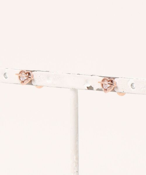 LINFA　（リンファ）の「サージカルステンレス　2種ハートモチーフピアス（ピアス（両耳用）・レディース・ゴールド系1/シルバー系2/その他2/ゴールド系2/シルバー系1/その他1・FREE）」の5枚目の写真